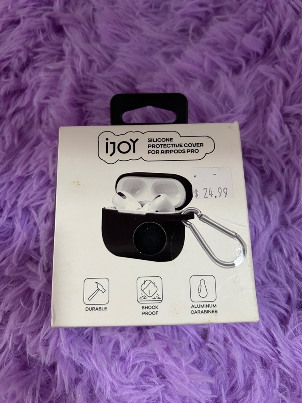 ✨5/$10✨ iJoy Silicone Protective Cover for AirPods Pro - Black